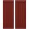 Ekena Millwork Americraft 6-Board Exterior Wood Joined Board-n-Batten Shutters w/ End Batten, ARW103BB621X60MRH, PR ARW103BB621X60MRH - alternate 1
